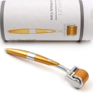 ebeizi micro needle titanium derma roller for face body skin care helps for mens beard growth reduce 103.2